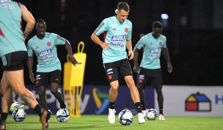 colombia entrenando