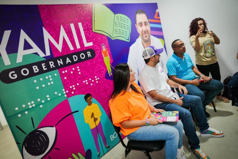 yamil foto con la esposa