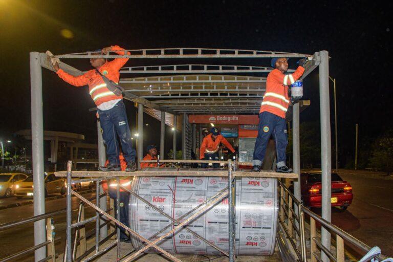 ARREGLANDO LA ESTACION