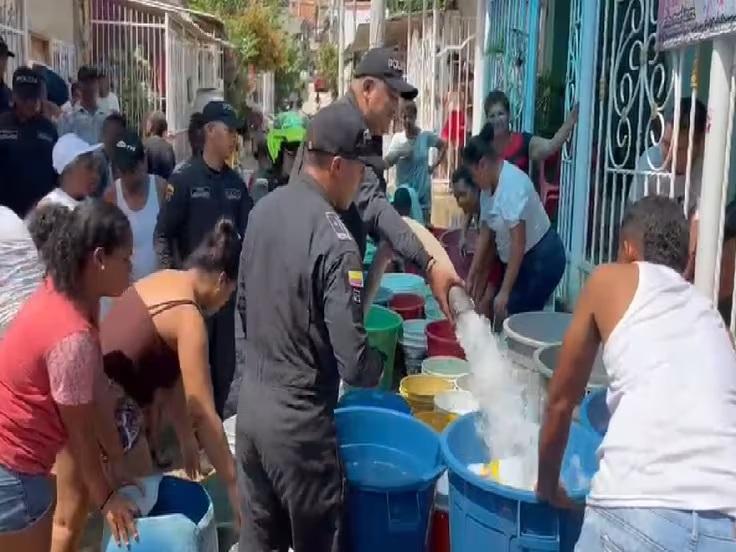 agua policia