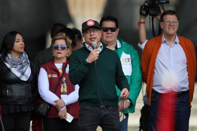 petro habla de israel