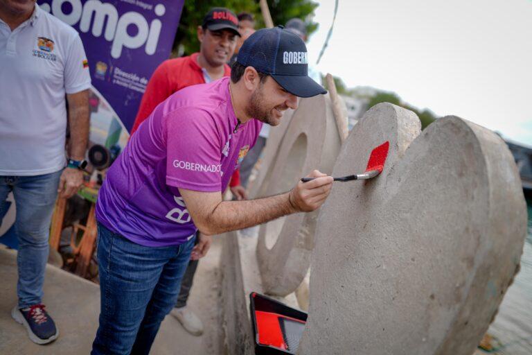 yamil pintando