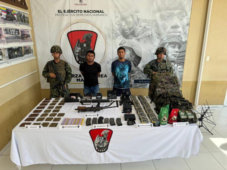 capturados sur de bolivar