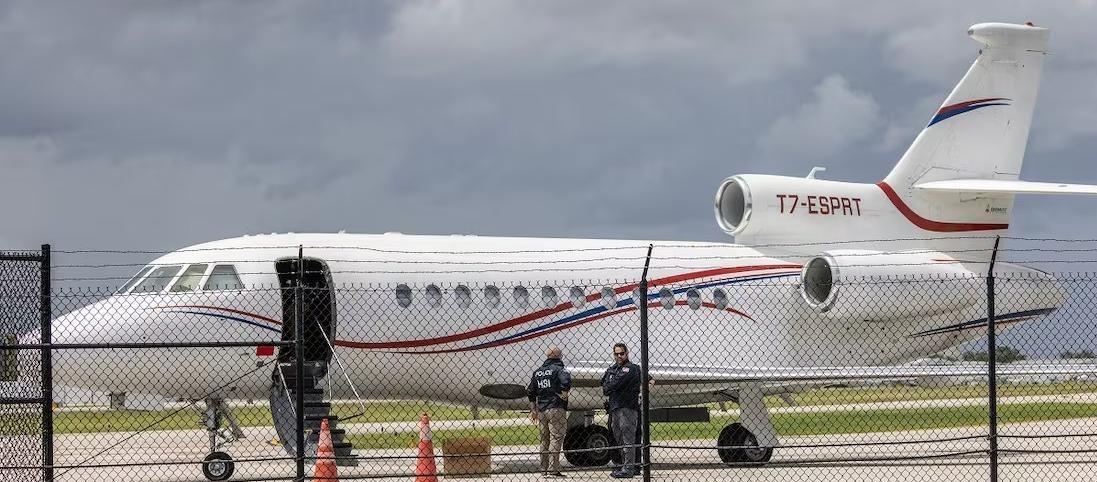 el avion de maduro