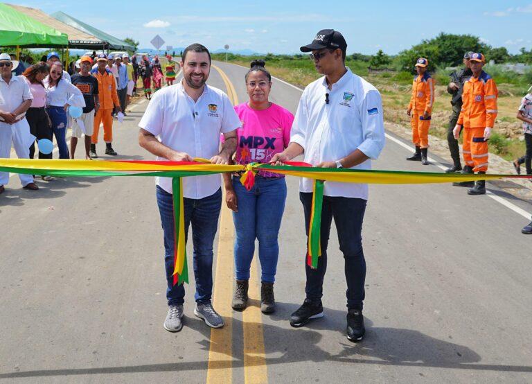 yamil inaugura la via ok