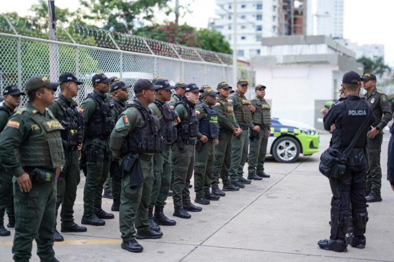 piquete de la policia