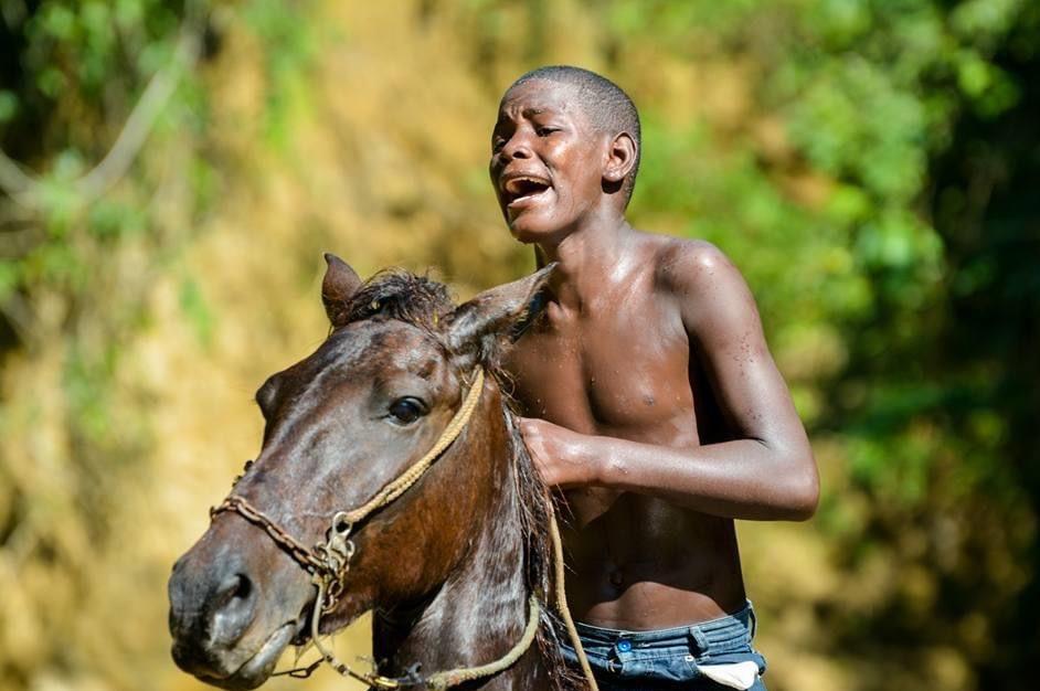va en caballo
