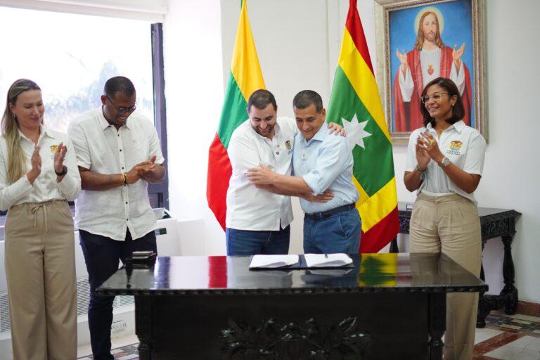 abrazo de dumek y yamilito