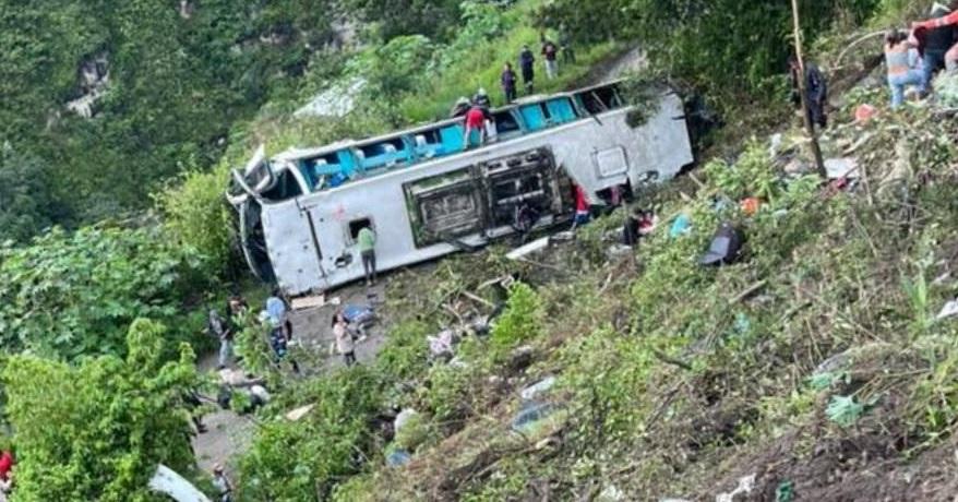 accidente y muertos