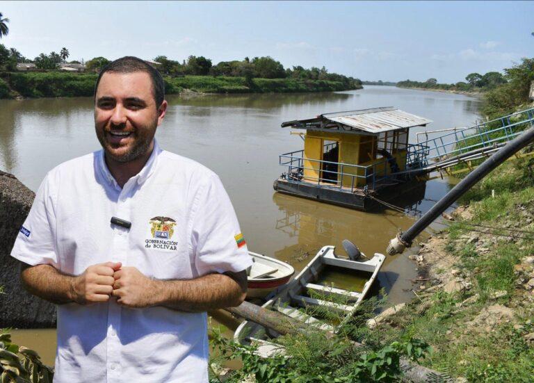 soplaviento con agua