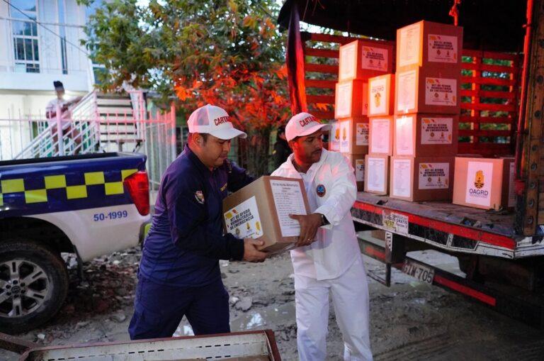 montando los paquetes