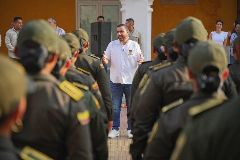 gobernador y policias