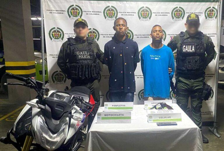 pillan extorsionistas