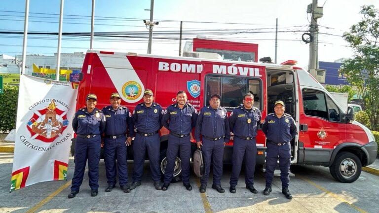 unidad movil de bomberos