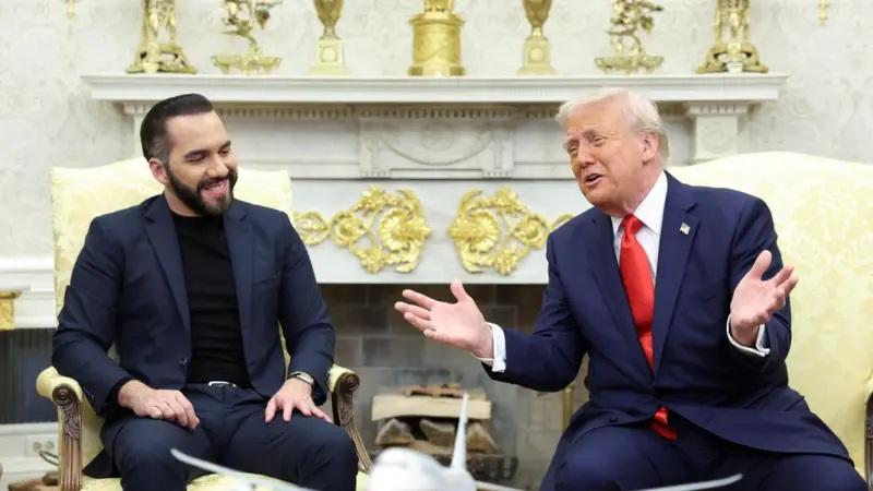 bukele y trump
