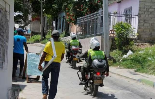 policia en san pedro