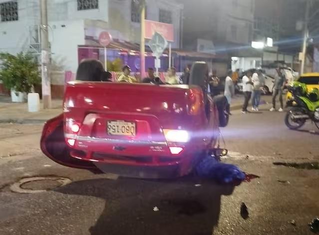 se volco un carro