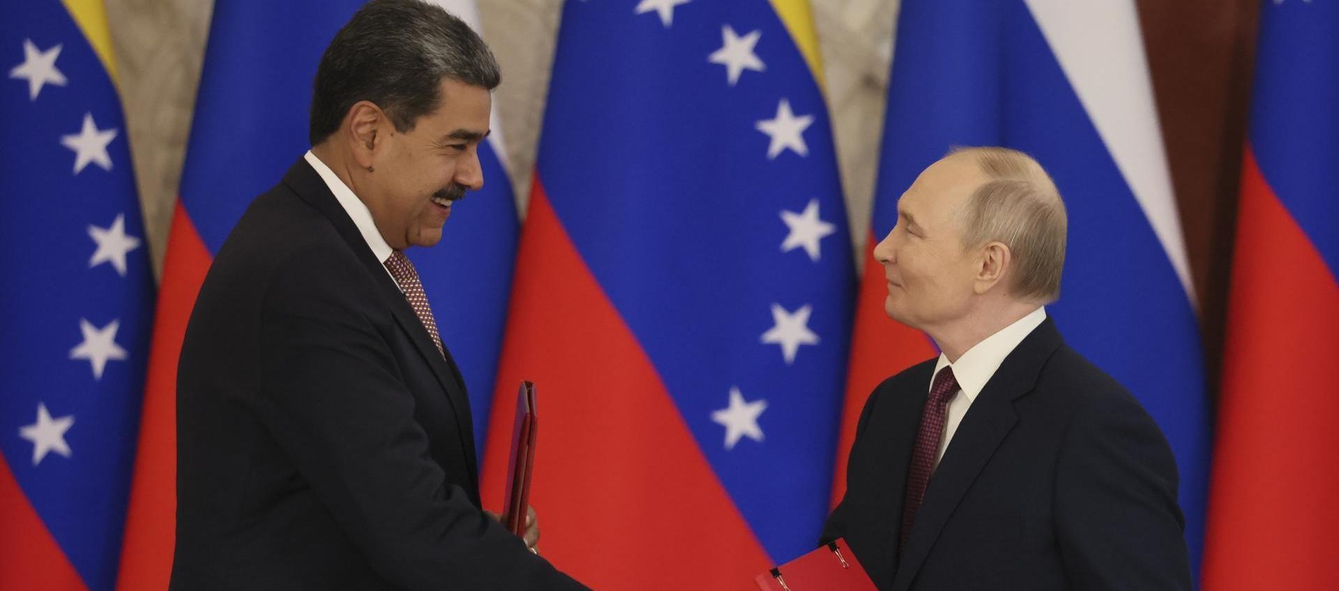 putin y maduro