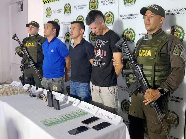 capturados en el sur