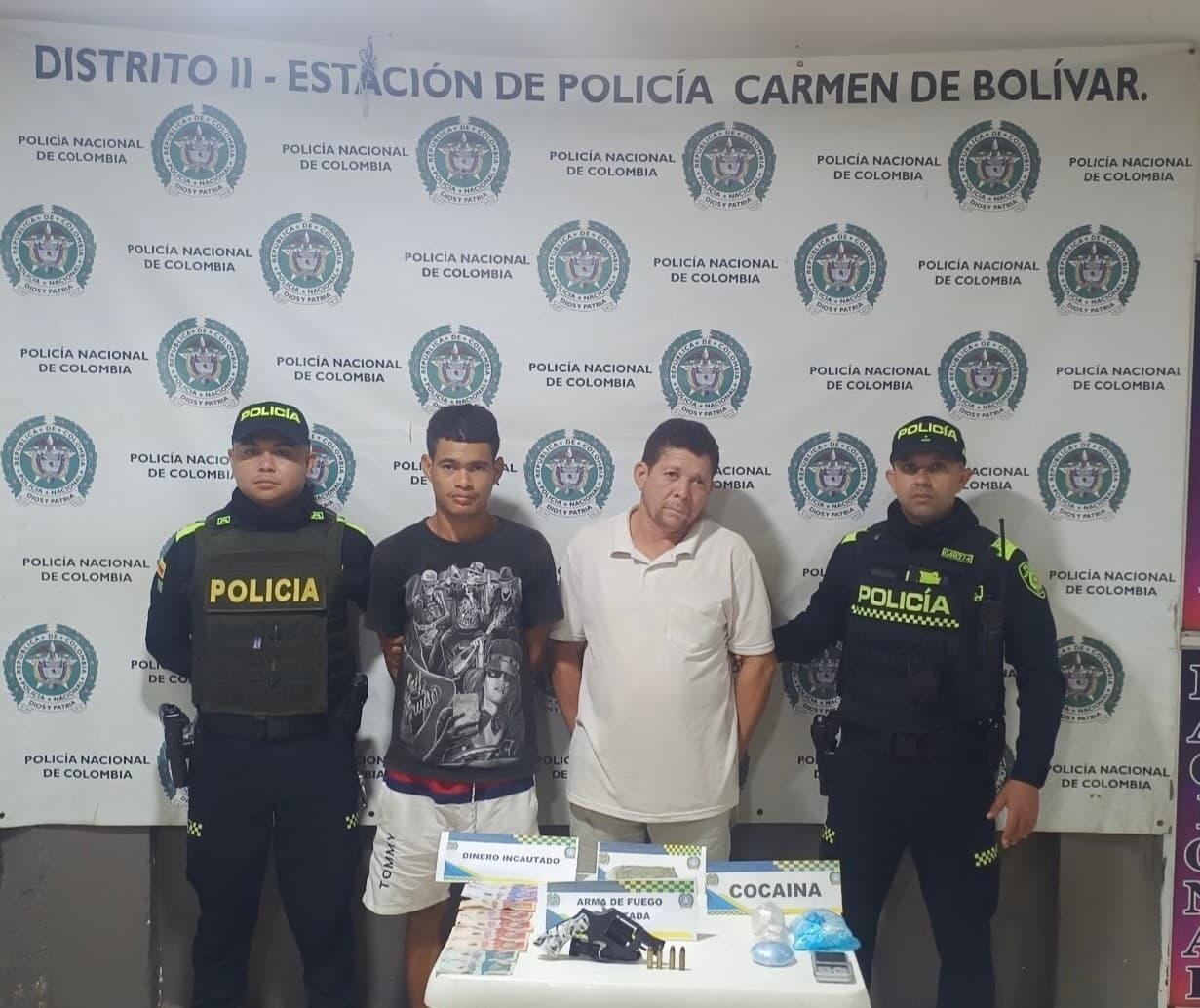 capturan a dos