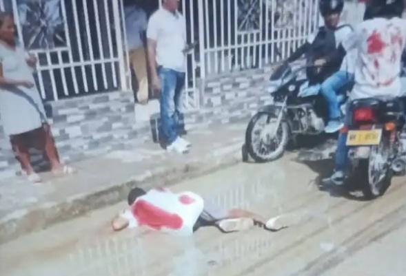 lo matan en el pozon