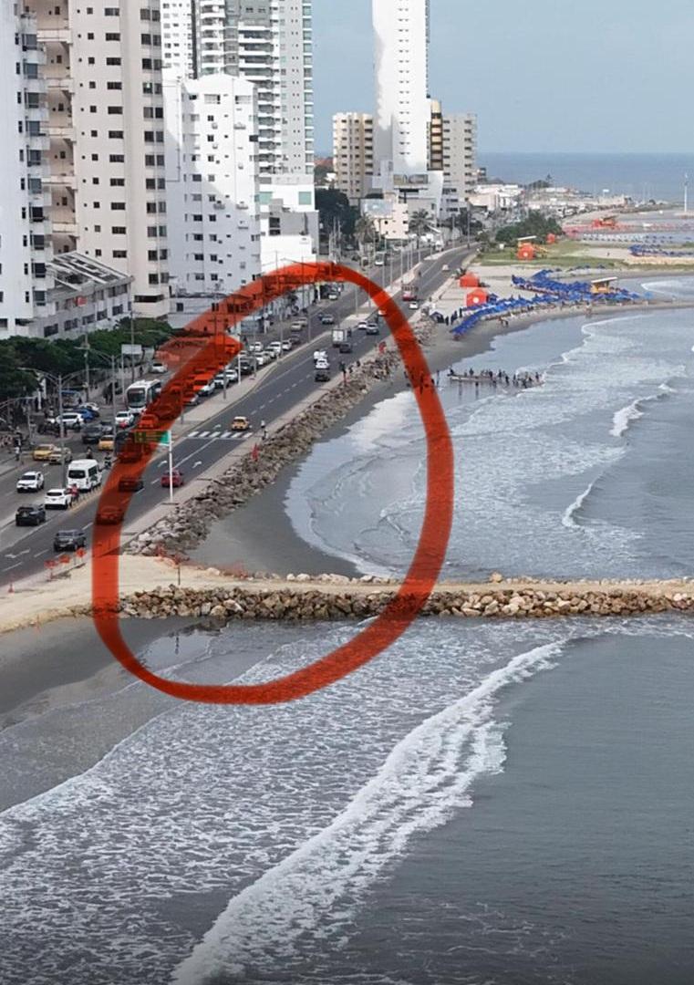 resaltado en rojo