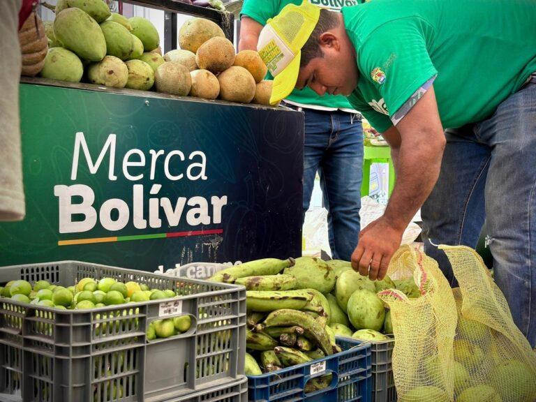 agarrando yuca y platano