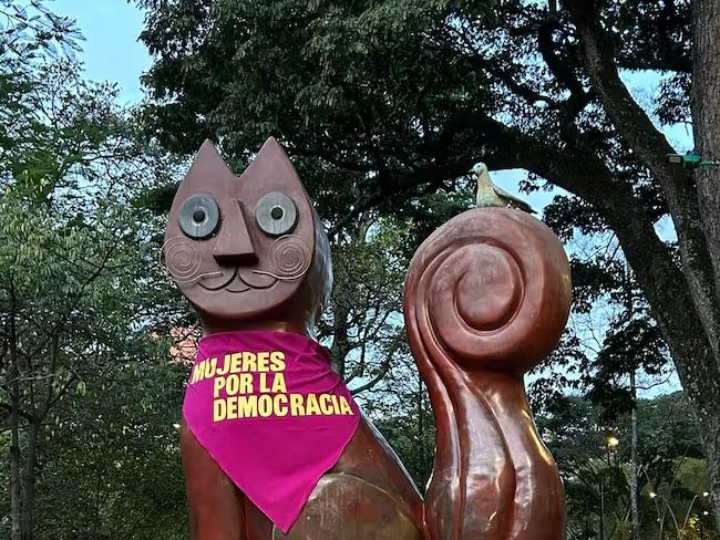 gato con pañoleta