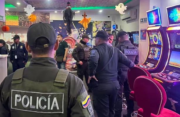 LA POLICIA EN MAGANGUE