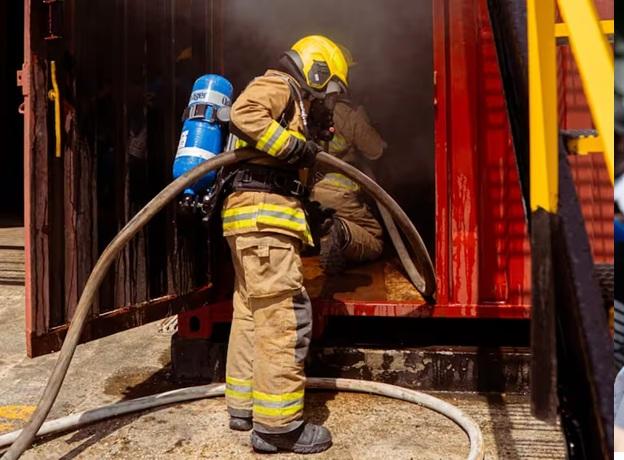 bomberos en noviembre