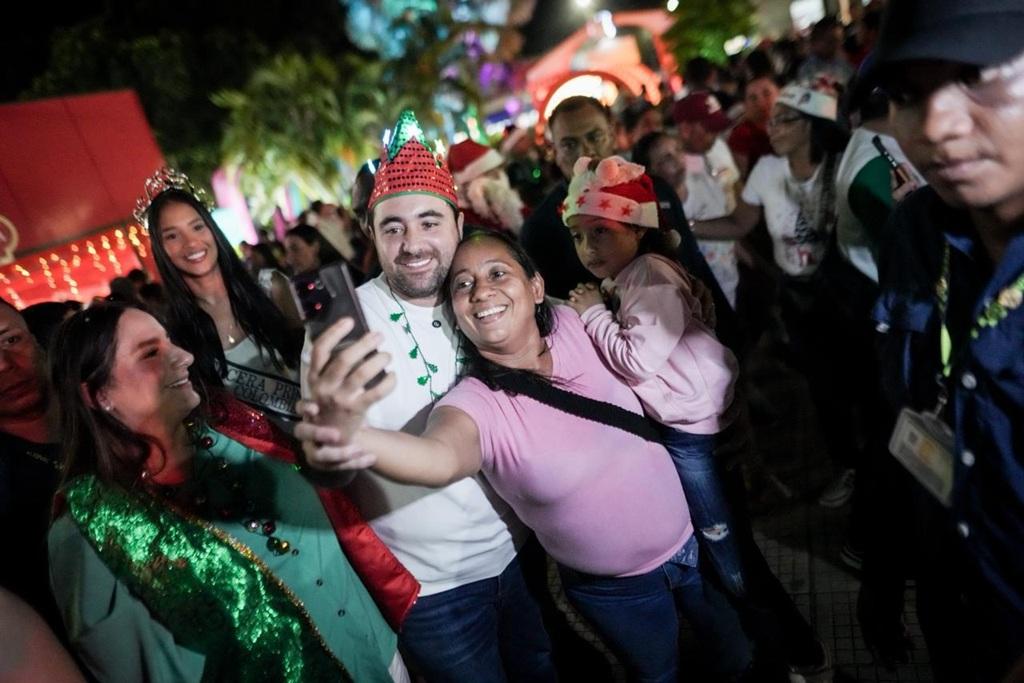 gobernador en selfie