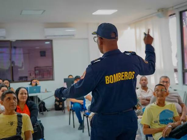 bomberos capacitación