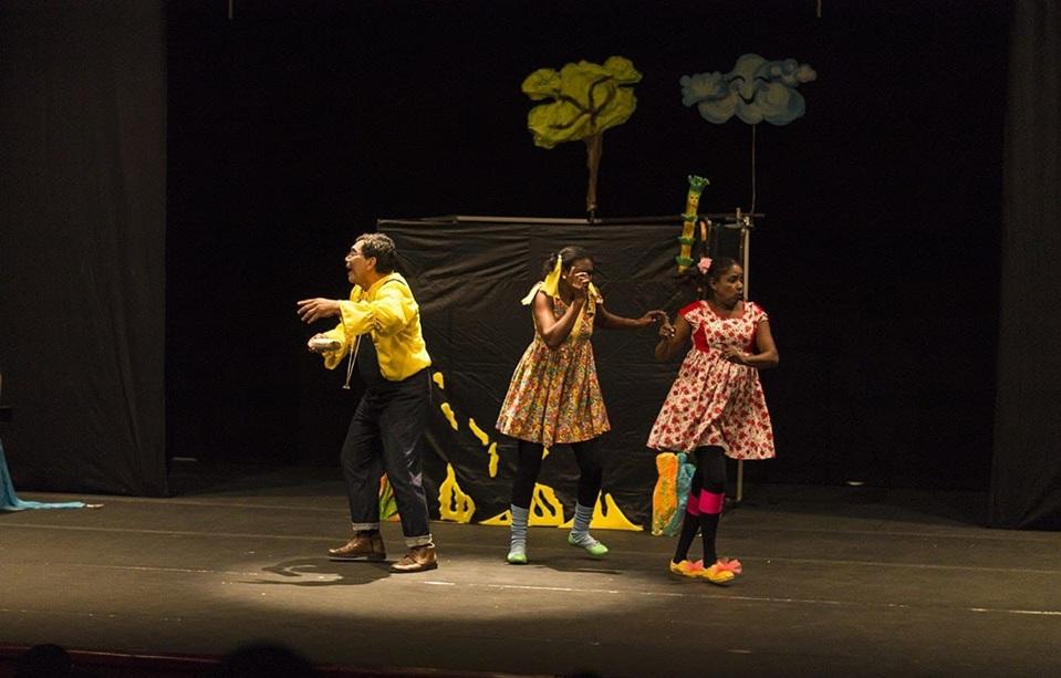 escena de teatro