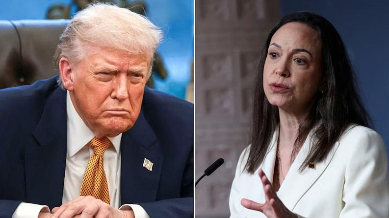 mara corina y trump
