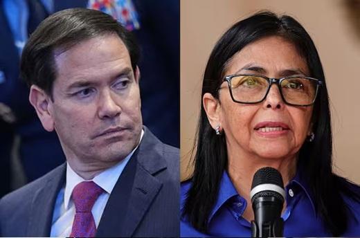 marco rubio y delcy