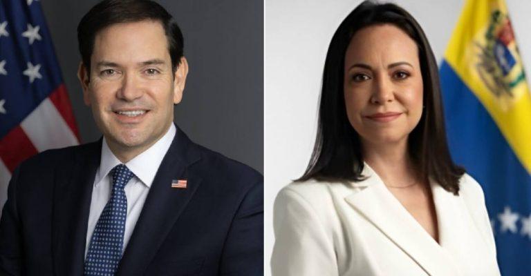 marco rubio y maria corina