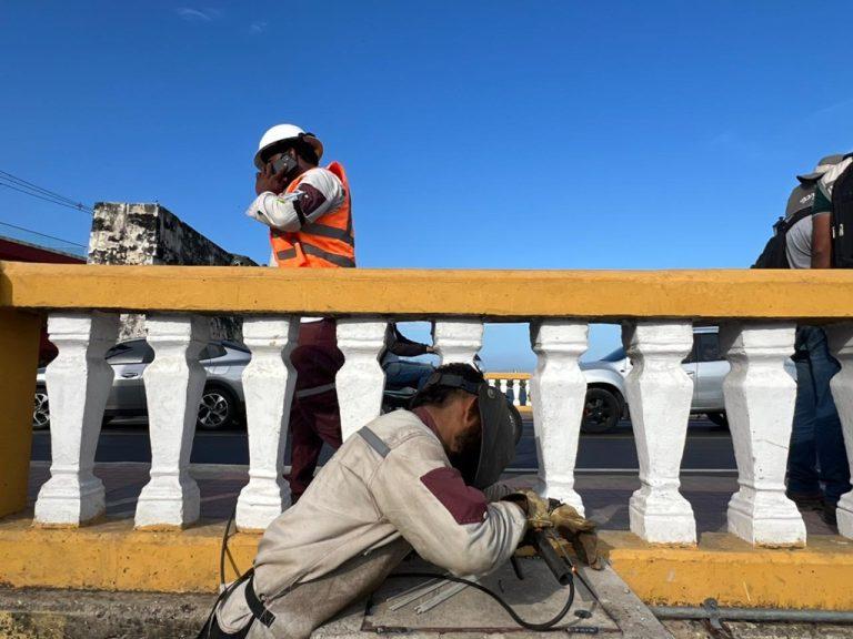 seguridad en el puente roman