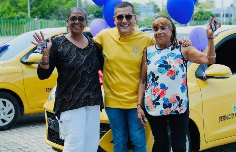 el taxi para las señoras