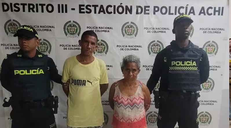 los pillaron en achi