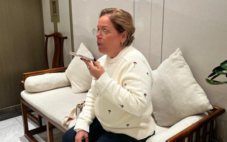 momentos en que atiende a buenos días cartagena