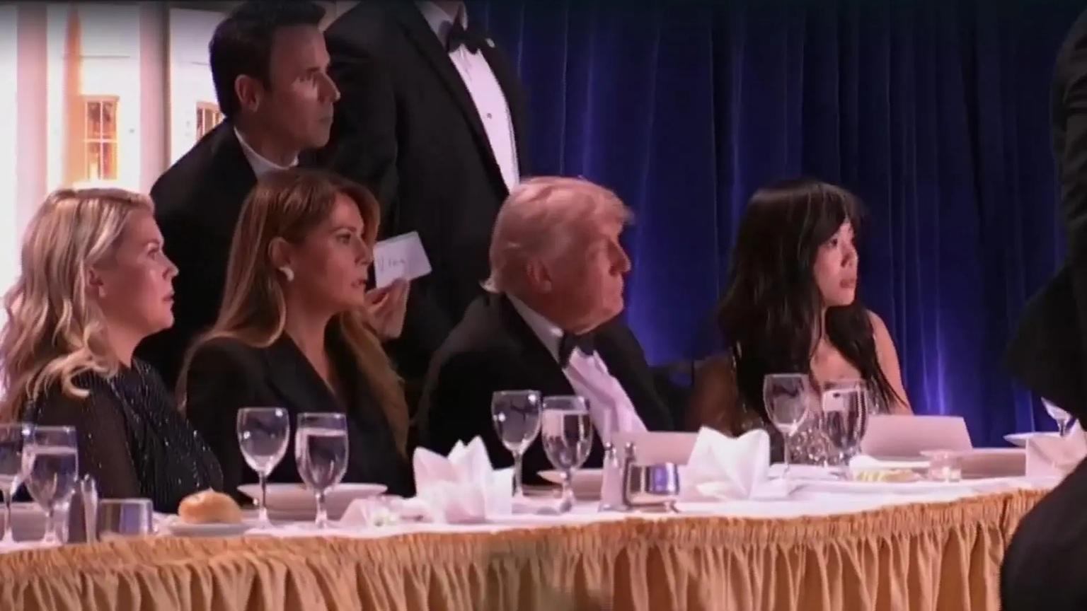 evacuado trump