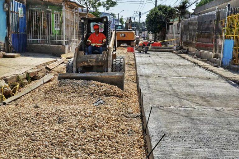 TRABAJOS EN EL POZON