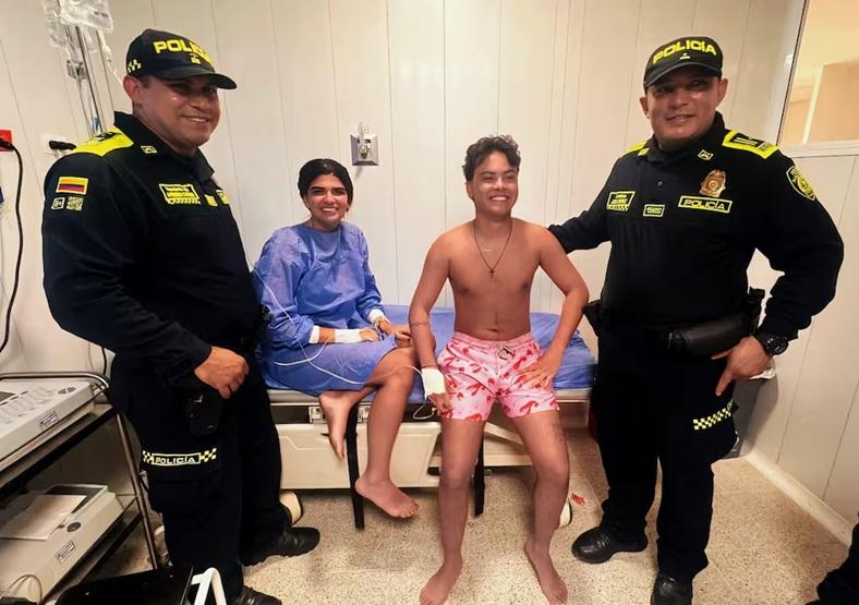 APARECEN SANOS Y SALVOS
