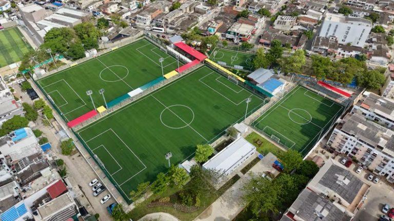 escenario del futbol menor