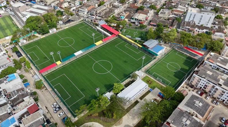 escenario del futbol menor