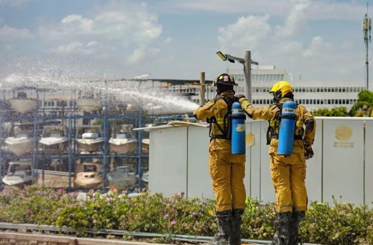 bomberos y cartagena