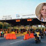 peaje de turbaco y la ministra