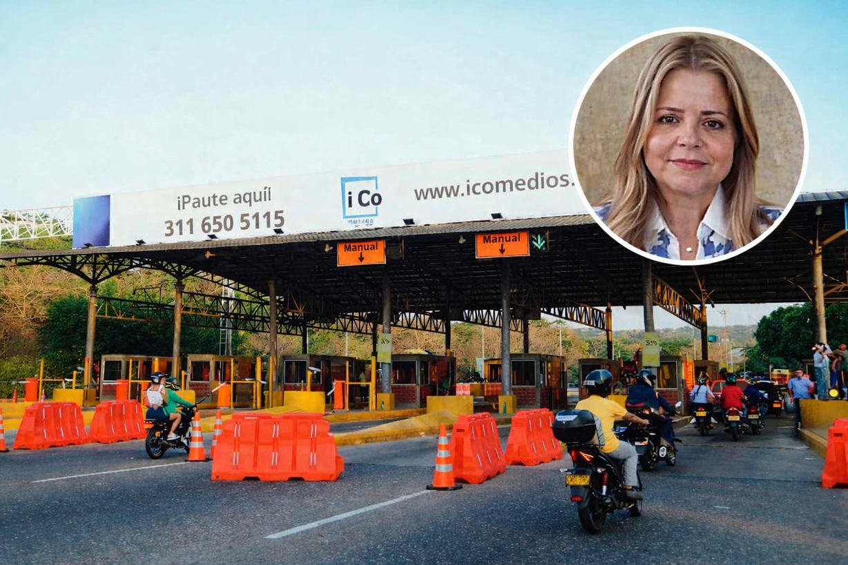peaje de turbaco y la ministra