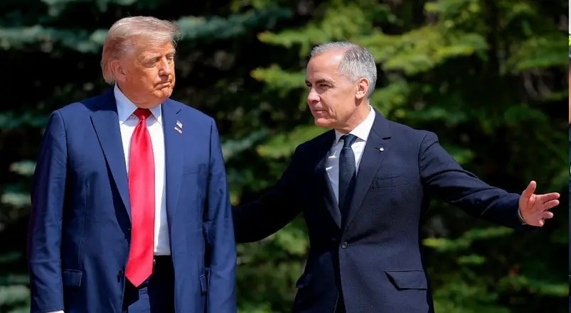 trump y el canadiense