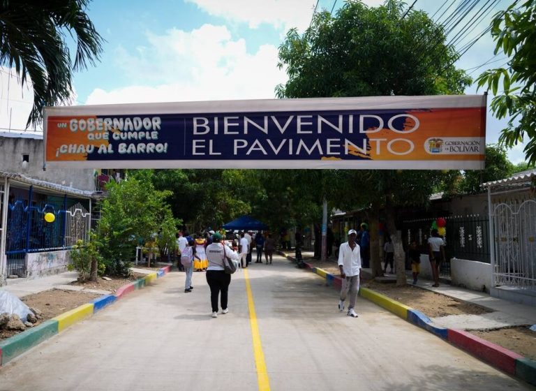 BIENVENIDO EL PAVIMENTO